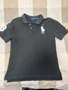 Ralph Lauren ビッグポニー ポロシャツ ブラック y2k swag - メルカリ