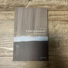 TYPOGRAPHY A Very Short Introduction 洋書