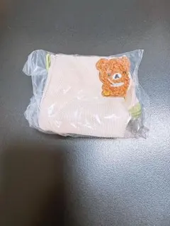 リラックマ もこもこ刺繍ポーチ ガチャガチャ チャイロイコグマ