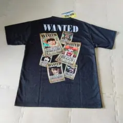 ONE PIECE WANTED Tシャツ/Ｌ/ワンピーストップス/黒/新品未のサムネイル