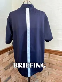 BRIEFING GOLF モックネックシャツ ネイビー サイズM - メルカリ
