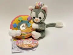 【新品未使用品】ジェラトーニ　ぬいぐるみバッジ　ダッフィーフレンズ