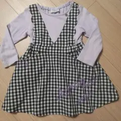 Anna Sui mini チェック柄ワンピース 90