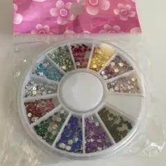 【値下げ】ネイルアート用多色ストーンセット