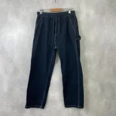 SMITH'S×coen デニムペインターイージーパンツ L ネイビーのサムネイル