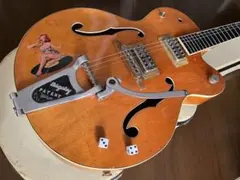 穴直径6m 白色 ダイスノブ 現行用 GRETSCH グレッチ 6120