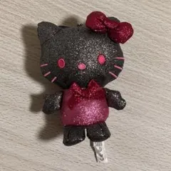 サンリオ シークレットマスコットホルダー キラキラB ハローキティ 黒