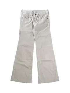 Diesel ブーツカットデニム・ライトグレー