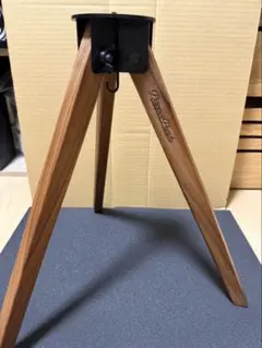 buzz wood factory オクテガ　ブラック　ダッパーパンチ　木製三脚 buzz wood factory オクテガ ブラック ダッパーパンチ 木製三脚