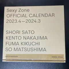 Sexy Zone OFFICIAL CALENDAR 2023.4-2024…