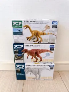 福井恐竜博物館　限定アニア　恐竜フィギュアセット