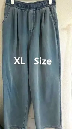 レディース　裏ボア ストレートパンツ 　XL