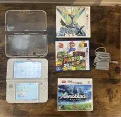 め*こ様 New Nintendo 3DS LL ホワイト ゲームソフト付き
