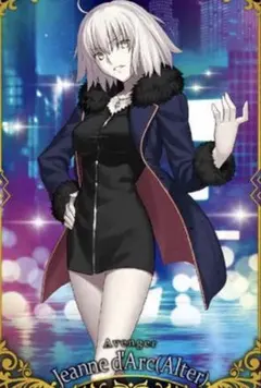 【11月末まで】 FGO ジャンヌオルタ コスプレ衣装＋ウィッグ、ネックレス