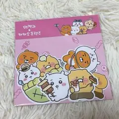 韓国限定 カカオフレンズ ちいかわ コラボ デコステッカー 10枚セット