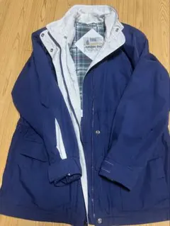 London Fog ネイビー フード付きジャケット