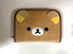 タグ付き リラックマ ぬいぐるみ貴重品ケース 母子手帳ケース 平成