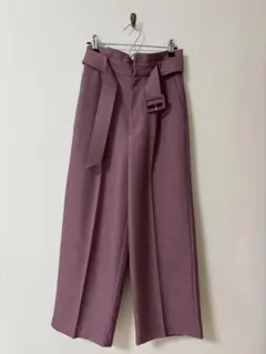 ワイドスラックスパンツ【BEAMS HEART】