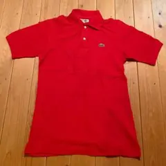 SHEMISE LACOSTE 美品 ヴィンテージ ポロシャツ 半袖 文字ワニ