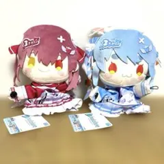ホロライブプロダクション パペットぬいぐるみ 【兎田ぺこら】【宝鐘マリン】2種