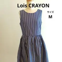 Lois CRAYON　ロイスクレヨン ノースリーブ　ワンピース　M