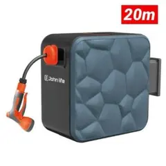 散水ホース 20m 角型 ホースリール 180度回転 2857 散水ホース 30m 角型 ホースリール 180度回転 2858 - メルカリ
