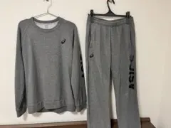 アシックス セットアップ メンズ グレーのサムネイル