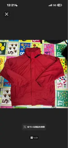 90s Stussy ナイロンジャケット レッド Mサイズ