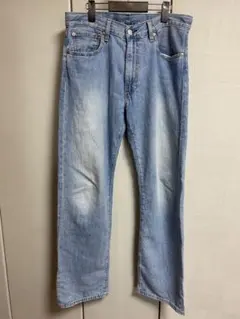 Levi's 555 W32L32 ライトブルー ストレートデニム