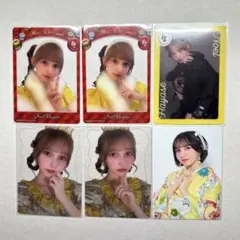 FRUITS ZIPPER 早瀬ノエル トレカ 6枚セット