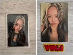 YURI トレカ 2枚セット Blue Jeans ファンミ