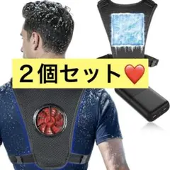 大人気❣️ 冷却ブレート付きベスト 最大-28℃瞬間冷却 接触冷感 - メルカリ