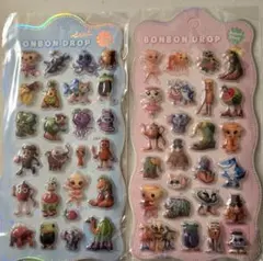 トゥントゥンサフール ボンボンドロップシール♡