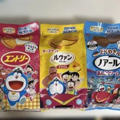 ヤマザキビスケット ドラえもん限定デザイン クリームサンドシリーズ3種セットのサムネイル