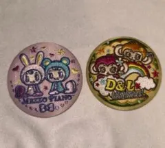 ナルミヤキャラクターズ 刺繍缶バッチ メゾピアノ　デイジーラヴァーズ　セット