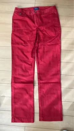 ポロラルフローレン　赤パンツ　チノパン　155cm