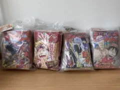 一番くじ 週間少年ジャンプ50周年　A.B.C.D賞ジャンプクッション4点セット