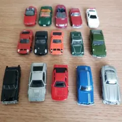 ミニカー 15台セット カラフル
