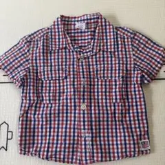 baby GAP チェック柄シャツ 12-18ヶ月