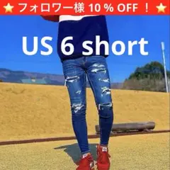 アメリカンイーグル ダメージジェギング スキニーデニム！希少モデル！US6！
