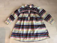 大きいサイズ対応/Paul Smith チュニックブラウス/ワンピース総柄フリル 大きいサイズ対応/Paul Smith チュニックブラウス/ワンピース総柄