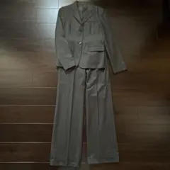 ストライプ柄グレースーツ　K.T KIYOKO TAKASE