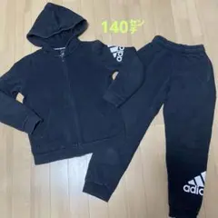 adidas アディダス セットアップ ブラック ジャージ スポーツ キッズ