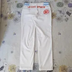 ルコックスポルティフ レディース ゴルフ　ストレッチパンツ 裏起毛　L