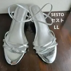 SESTO サンダル シルバー LLサイズのサムネイル