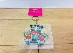ディズニー キーチェーン 車 ミッキー ミニー キーホルダー DISNEYレトロ