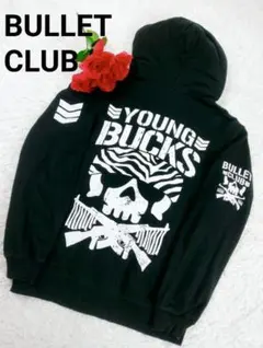 【美品】バレットクラブ YB4Life YOUNG BUCKS パーカー 黒