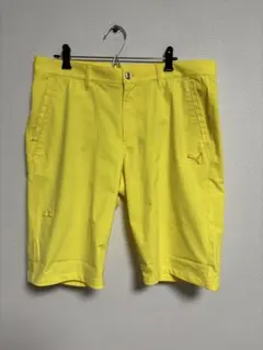 PUMA イエロー ショートパンツ