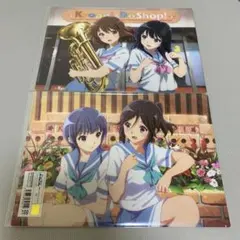 響け　ユーフォニアム クリアファイル　仲良しクリアファイルセットA 久美子　奏