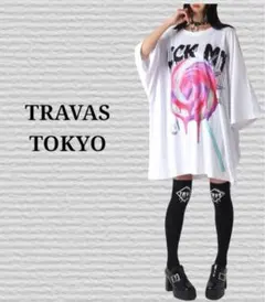 《TRAVAS TOKYO》Oirty lollipop super Tシャツのサムネイル